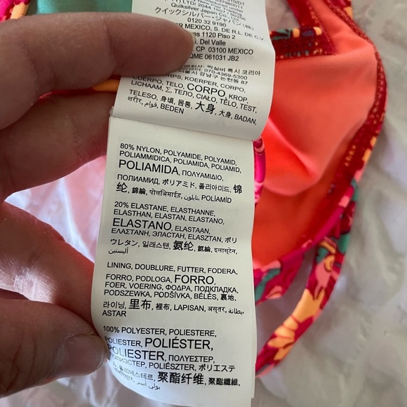 Girls Roxy one piece bikini top NWOT - Picture 4 of 7